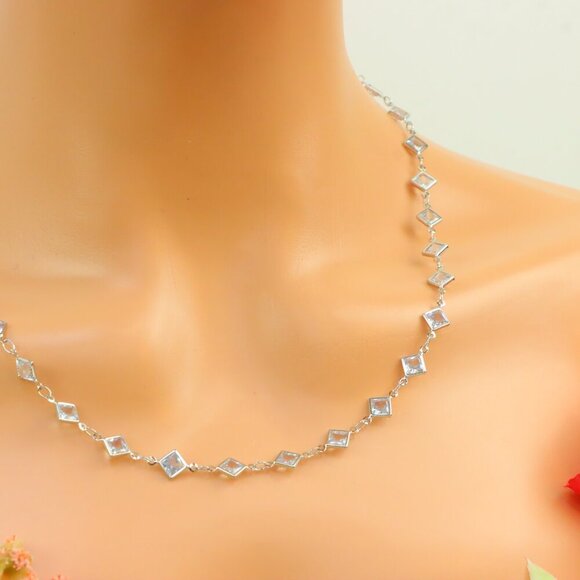 "New Beautiful Design Necklace Chain for Women/Girls, Gift, N803 - Picture 10 of 10